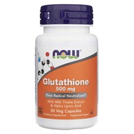 Now Foods Glutathione 500 mg - 30 Veg Capsules