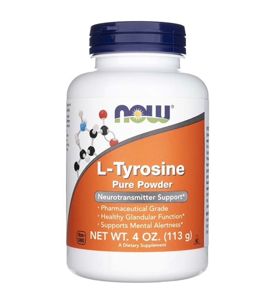 Now Foods L-Tyrosine Pure Powder - 113 g