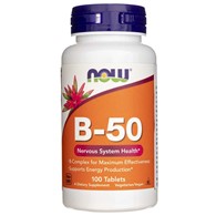 Now Foods B-50 - 100 Tabletten