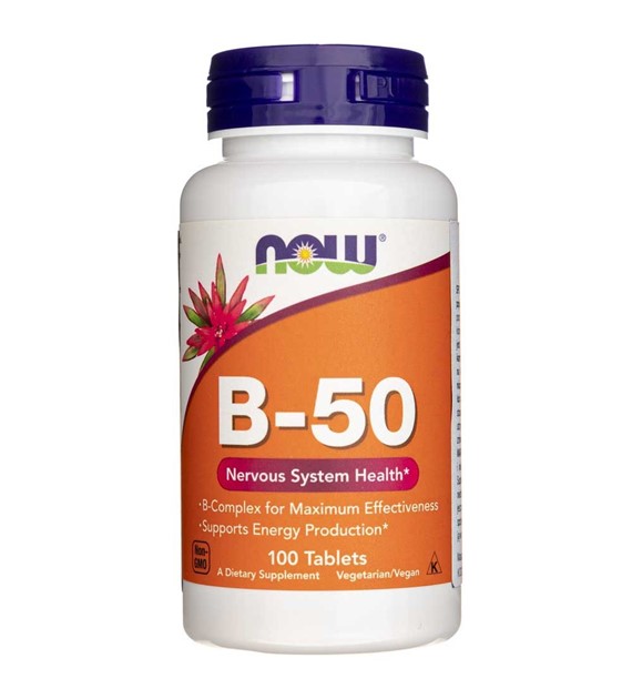 Now Foods B-50 - 100 Tablets