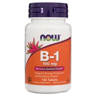 Now Foods Vitamin B-1 100 mg - 100 tablet
