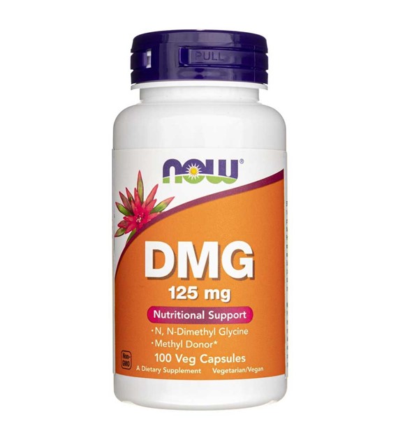 Now Foods DMG (N-dimetyloglicyna) 125 mg - 100 kapsułek