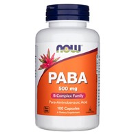 Now Foods PABA 500 mg - 100 Kapseln