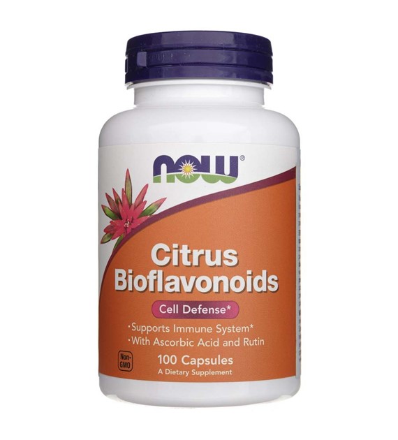 Now Foods Citrus Bioflavonoids 700 mg - 100 Capsules