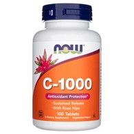 Now Foods Vitamin C-1000 Nachhaltige Freisetzung - 100 Tabletten