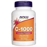 Now Foods Vitamin C-1000 s růžovými šípky a bioflavonoidy - 100 tablet