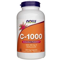 Now Foods Vitamin C-1000 mit Bioflavonoiden - 250 pflanzliche Kapseln