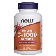 Now Foods Vitamin C-1000-Komplex, gepuffert - 90 Tabletten