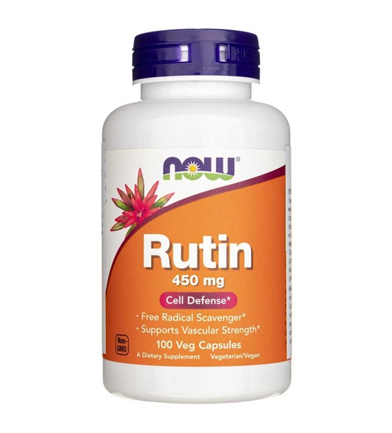 Now Foods Rutyna 450 mg - 100 kapsułek