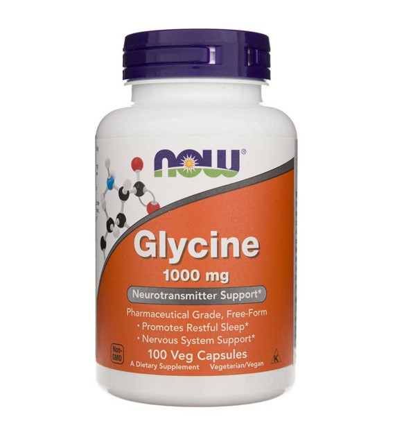 Now Foods Glicyna 1000 mg - 100 kapsułek