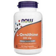 Now Foods L-Ornithine 500 mg - 120 Veg kapslí