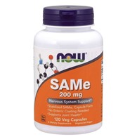 Now Foods SAMe (S-adenozylo L-metionina) 200 mg - 120 kapsułek