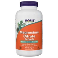 Now Foods Magnesium Citrate - 180 Softgels