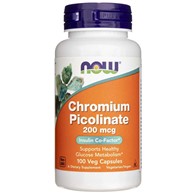 Now Foods Chromium Picolinate 200 mcg - 100 Veg Capsules
