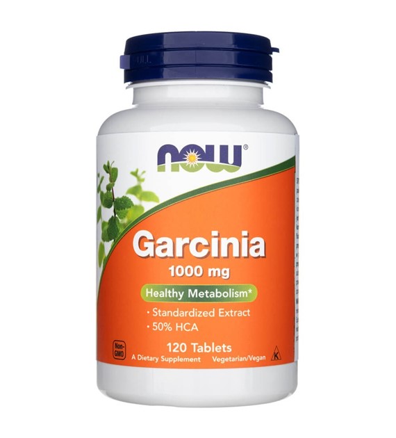 Now Foods Garcinia Cambogia 1000 mg - 120 tabletek