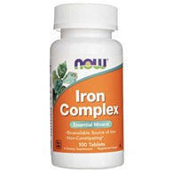 Now Foods Iron Complex - 100 tablet