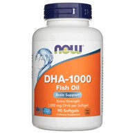 Now Foods DHA-1000 Gehirnunterstützung, Extrastärke - 90 Weichkapseln