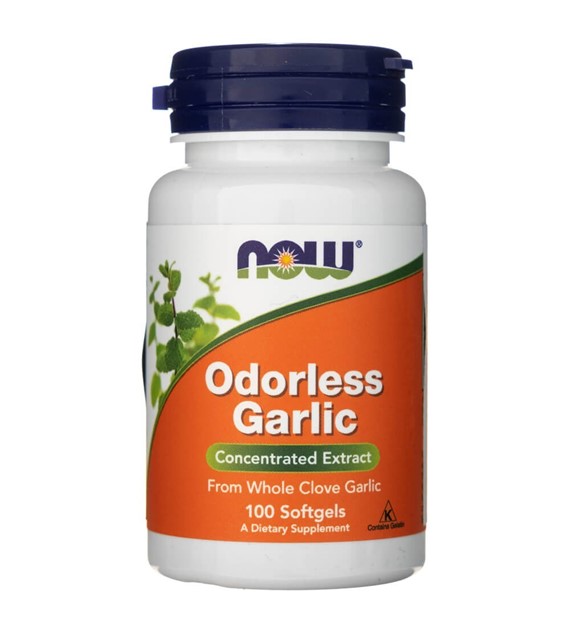 Now Foods Odorless Garlic - 100 Softgels