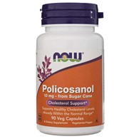 Now Foods Policosanol 10 mg - 90 veg. kapslí