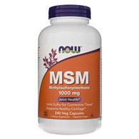 Now Foods MSM 1000 mg - 240 pflanzliche Kapseln