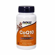 Now Foods Koenzym Q10 100 mg z Głogiem - 90 kapsułek