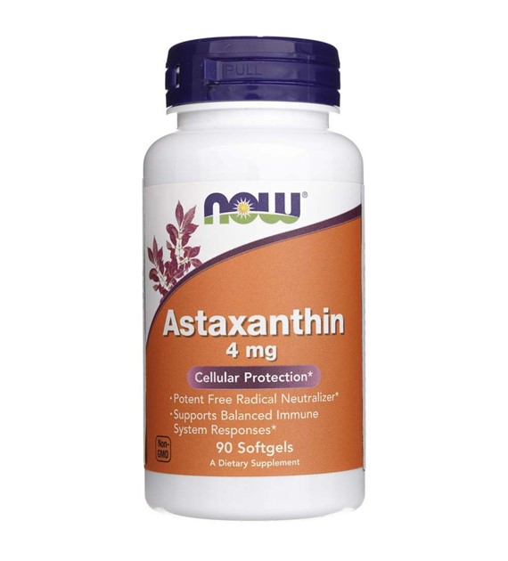 Now Foods Astaksantyna 4 mg - 90 kapsułek