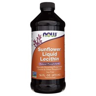 Now Foods Sunflower Liquid Lecithin (flüssiges Sonnenblumen-Lecithin) - 473 ml