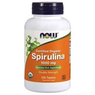 Now Foods Spirulina 1000 mg - 120 tabletek