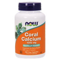 Now Foods Coral Calcium 1000 mg - 100 veg. kapslí