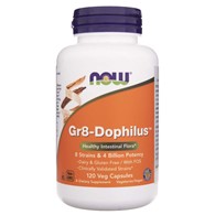 Now Foods Gr8 Dophilus Probiotyk 8 szczepów - 120 kapsułek