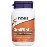 Now Foods OralBiotic® - 60 pastilek