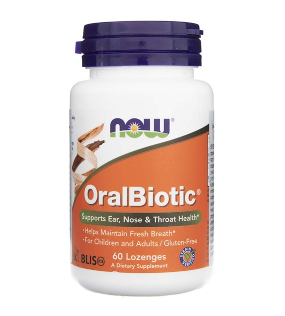 Now Foods OralBiotic® - 60 Lutschtabletten