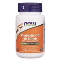Now Foods Probiotikum-10, 25 Milliarden - 50 pflanzliche Kapseln