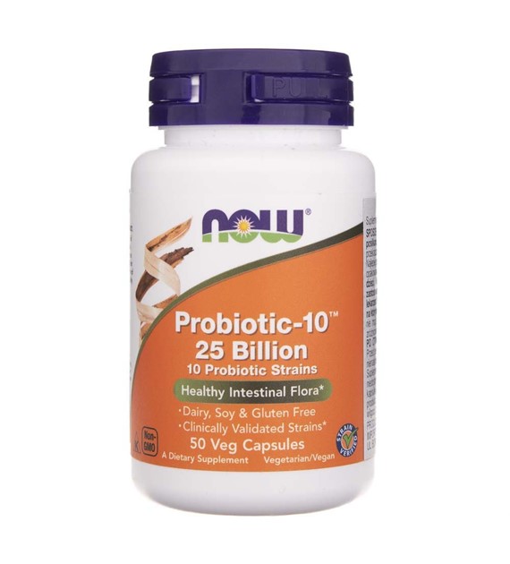 Now Foods Probiotic-10, 25 Billion - 50 Veg Capsules