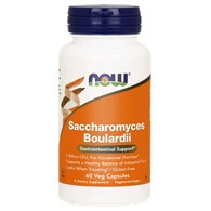 Now Foods Saccharomyces Boulardii - 60 veg. kapslí