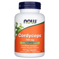 Now Foods Cordyceps 750 mg - 90 kapsułek