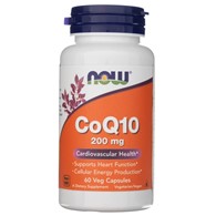 Now Foods CoQ10 200 mg - 60 pflanzliche Kapseln