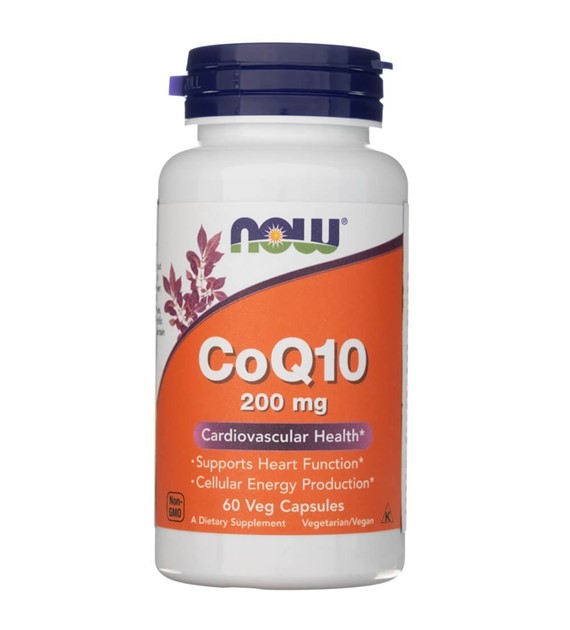 Now Foods CoQ10 200 mg - 60 veg. kapslí