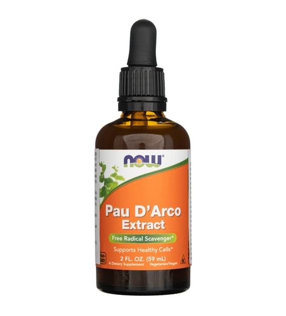 Now Foods Pau D'arco Extract (płynny wyciąg) - 60 ml