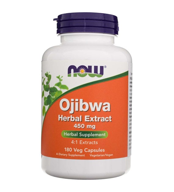 Now Foods Ojibwa Herbal Extract 450 mg - 180 veg. kapslí
