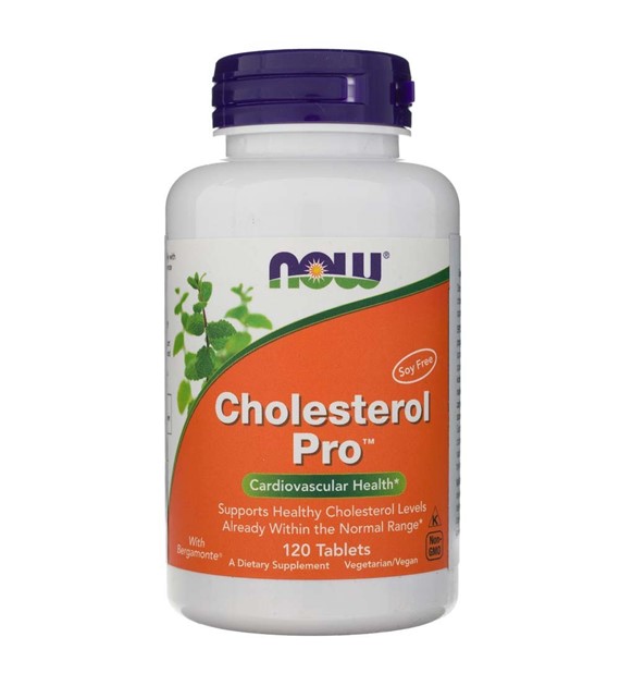 Now Foods Cholesterol Pro - 120 tabletek