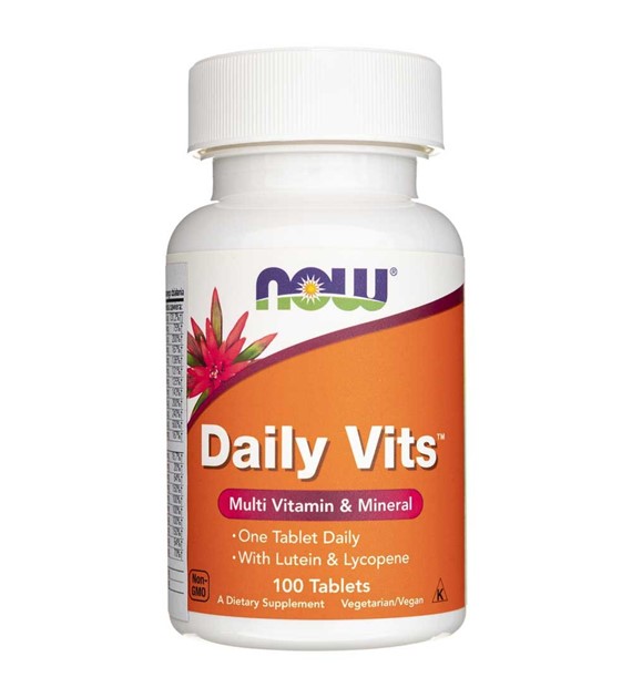Now Foods Daily Vits Vitamine, Multivitamine - 100 Tabletten