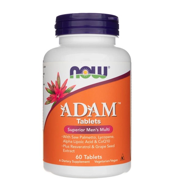 Now Foods ADAM (multiwitaminy dla mężczyzn) - 60 tabletek