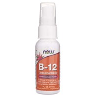 Now Foods Vitamin B-12 Liposomální sprej - 59 ml