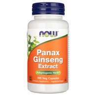 Now Foods Panax Ginseng-Extrakt - 100 pflanzliche Kapseln