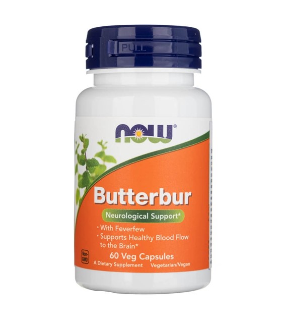Now Foods Butterbur (Lapężnik) 75 mg - 60 kapsułek