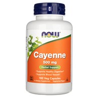 Now Foods Cayenne 500 mg - 100 Veg Capsules