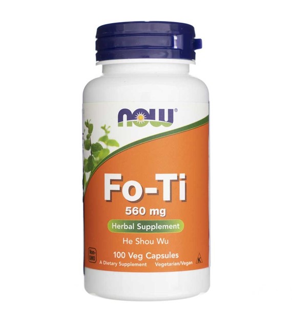 Now Foods Fo-Ti (He Shou Wu) 560 mg - 100 pflanzliche Kapseln