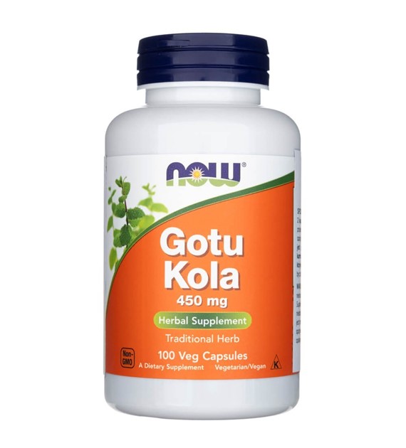Now Foods Gotu Kola 450 mg - 100 pflanzliche Kapseln