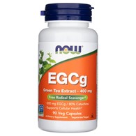 Now Foods EGCg extrakt ze zeleného čaje 400 mg - 90 veg. kapslí